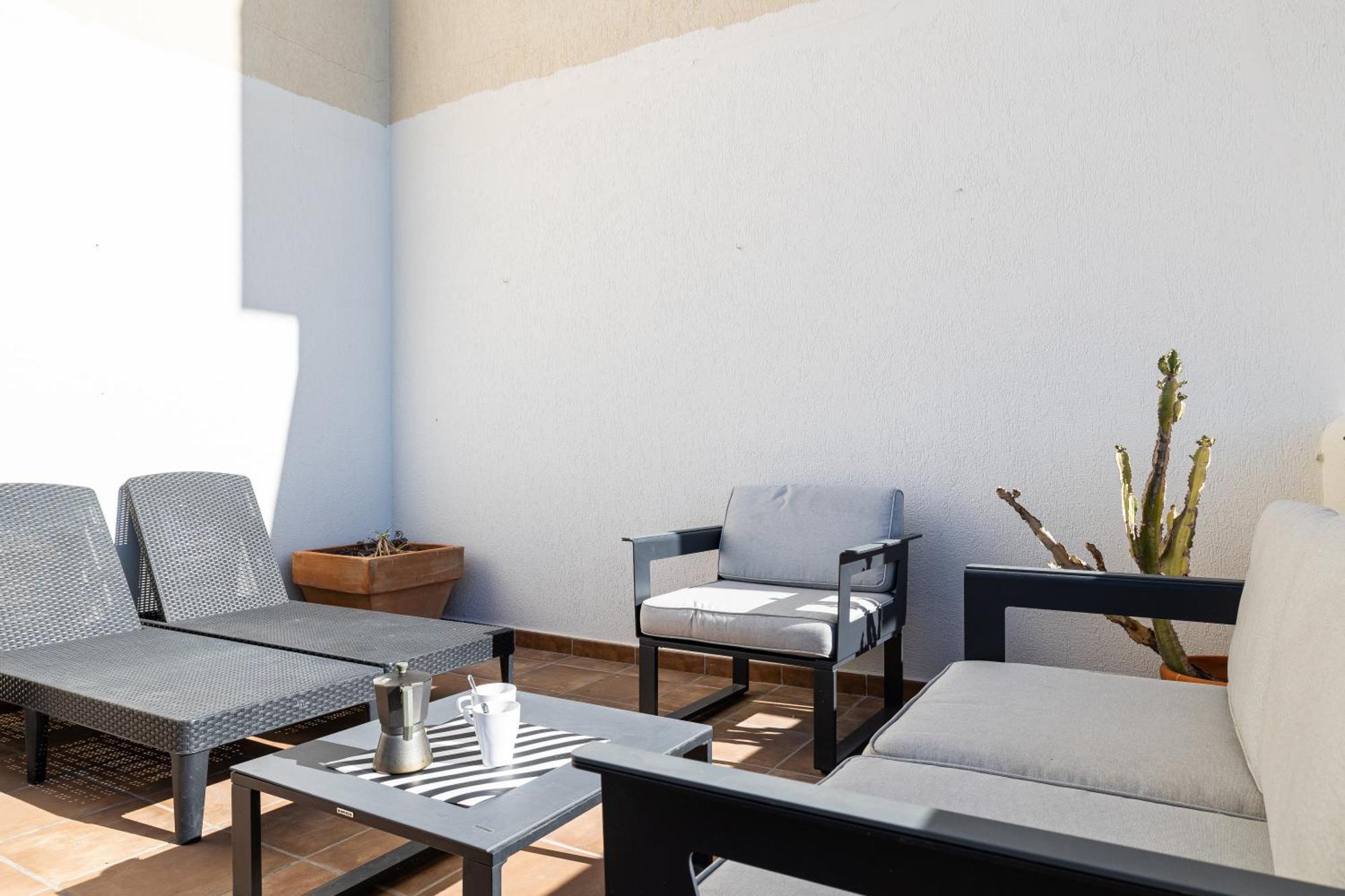 Holidays2Benal Beach Terraza Solarium ベナルマデナ エクステリア 写真